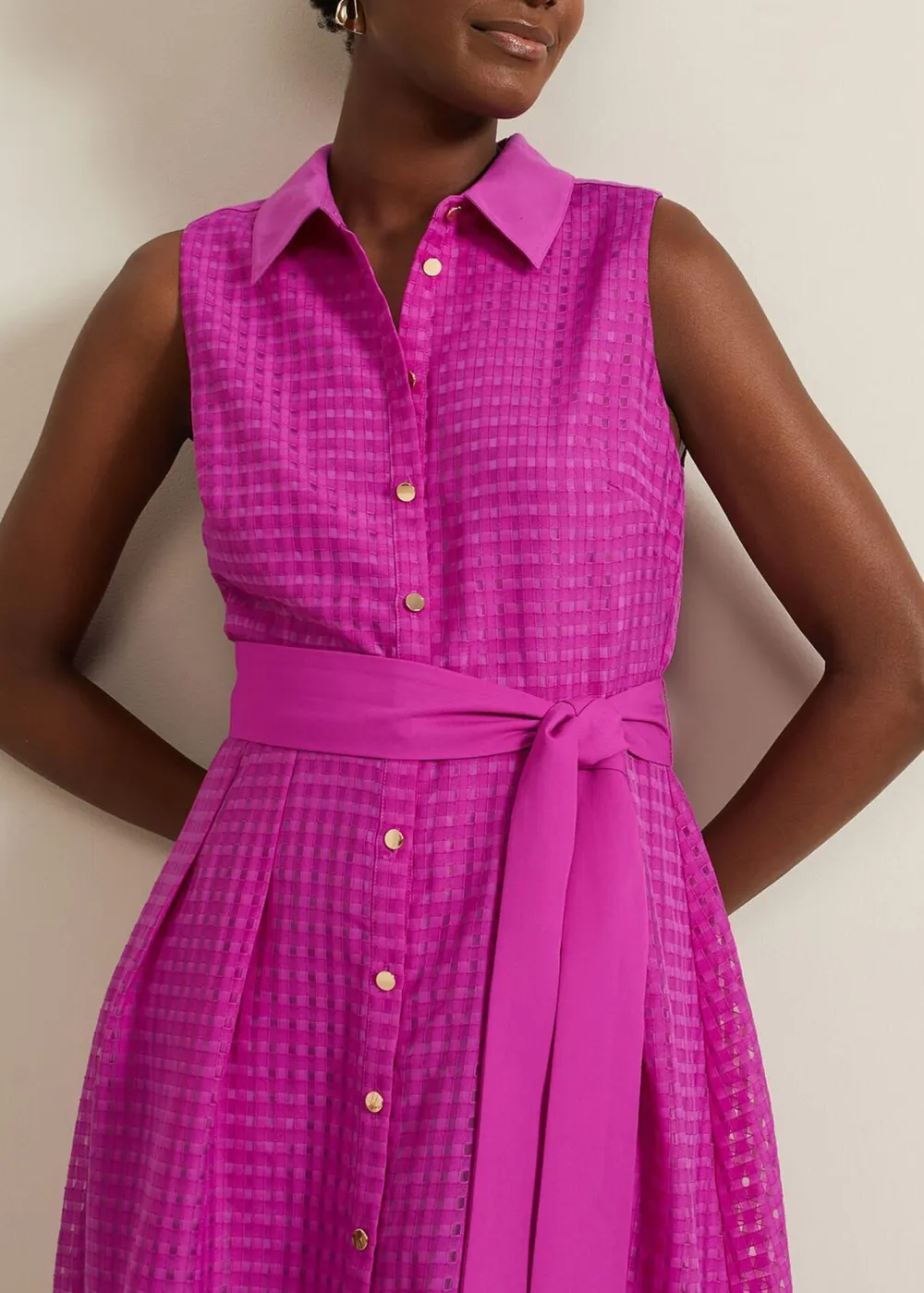 Solid Color Versatile Modern Textured Dress