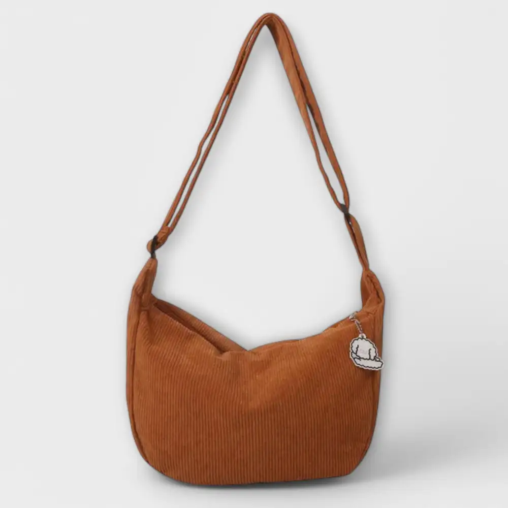 Structured Snap Front Shoulder Bag