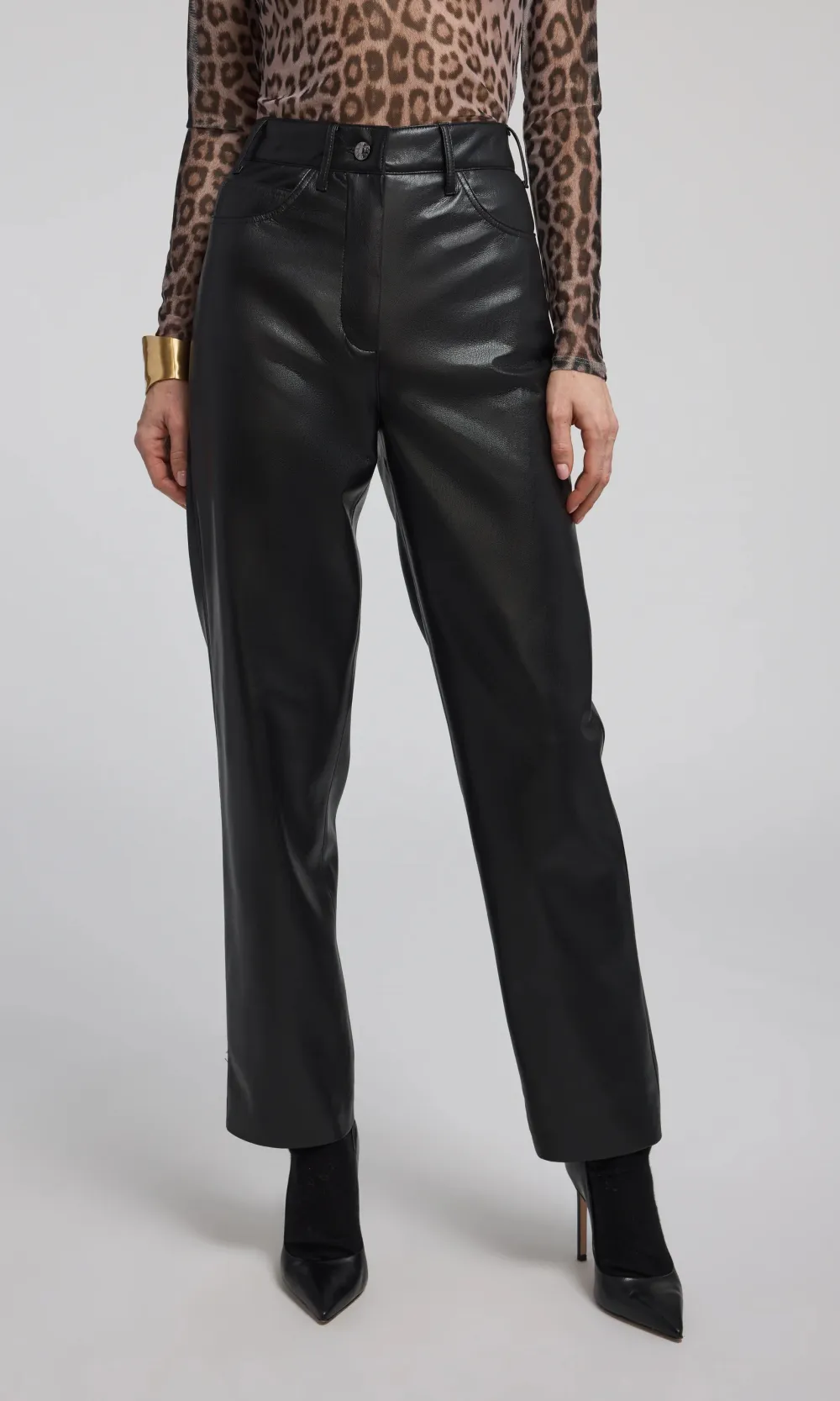 Suiting Turn-Lock Belted Pants