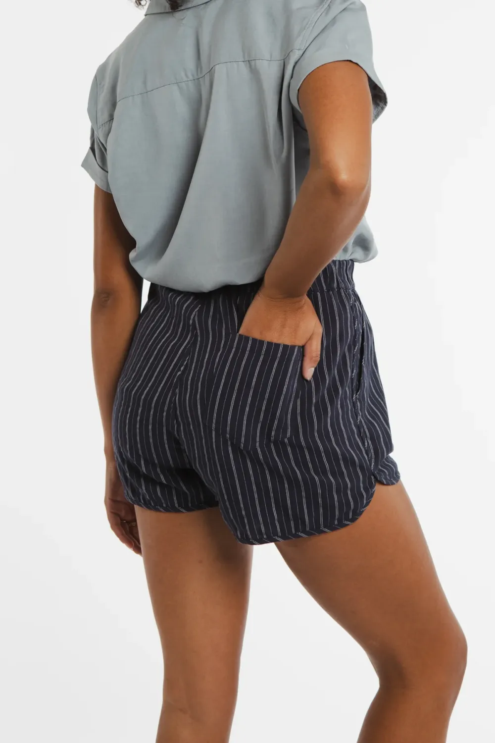 The Striped Casual Short
