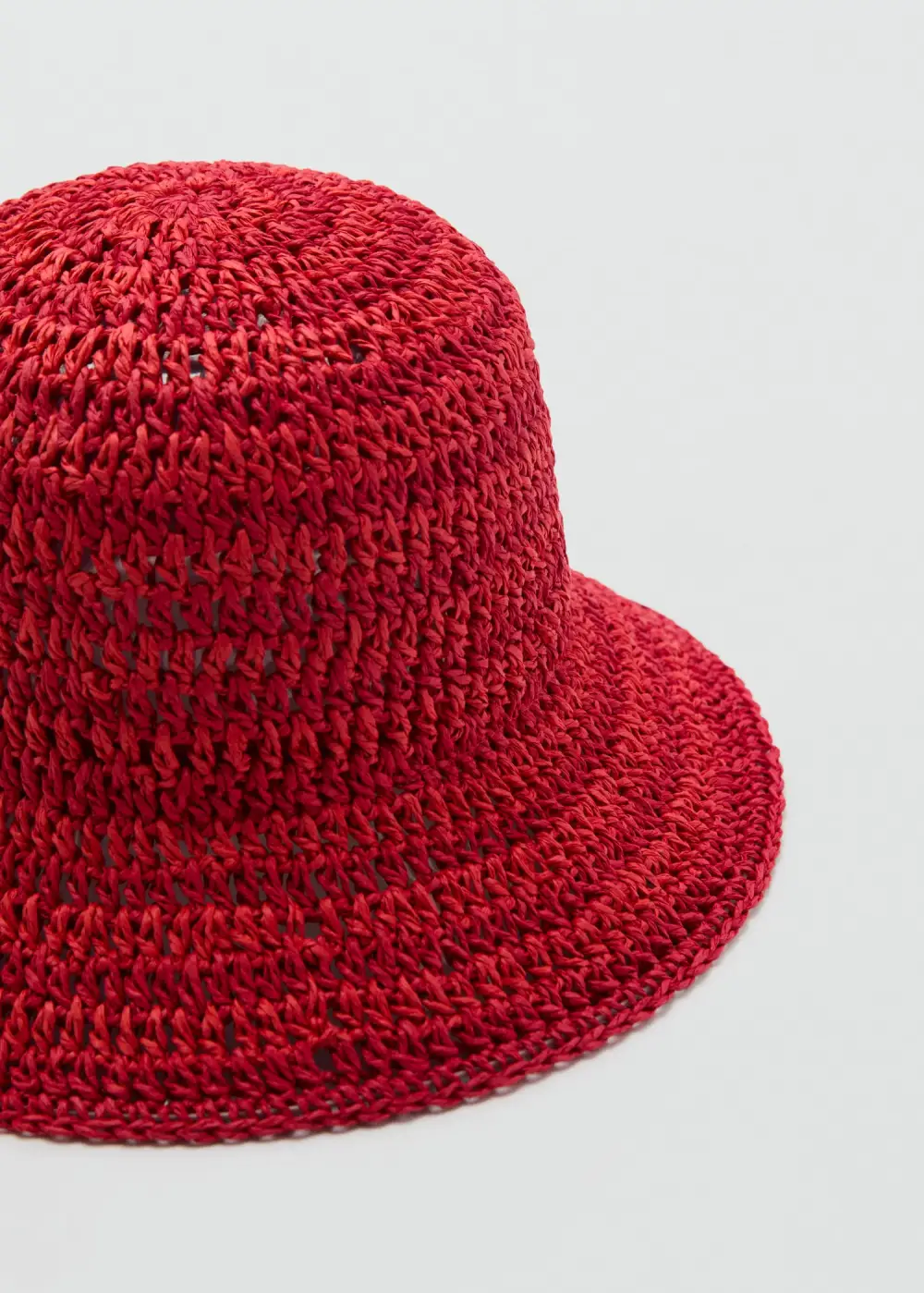 Casual Style Natural Fibre Bucket Hat
