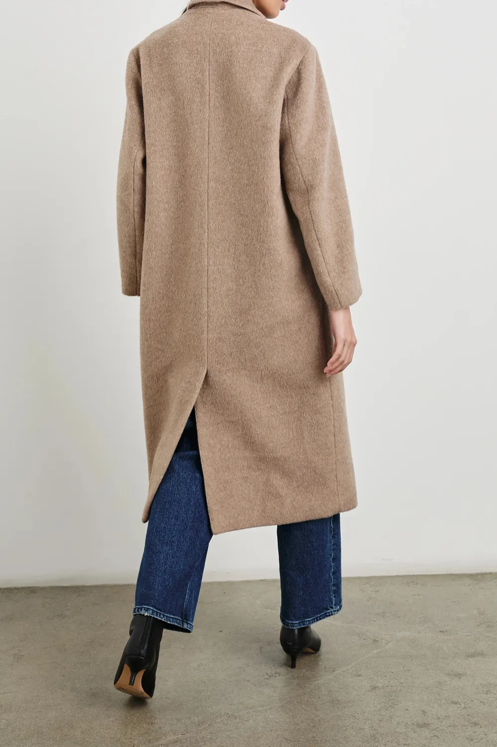 Alpaca Wool Blended Warm And Padded Women's Coat