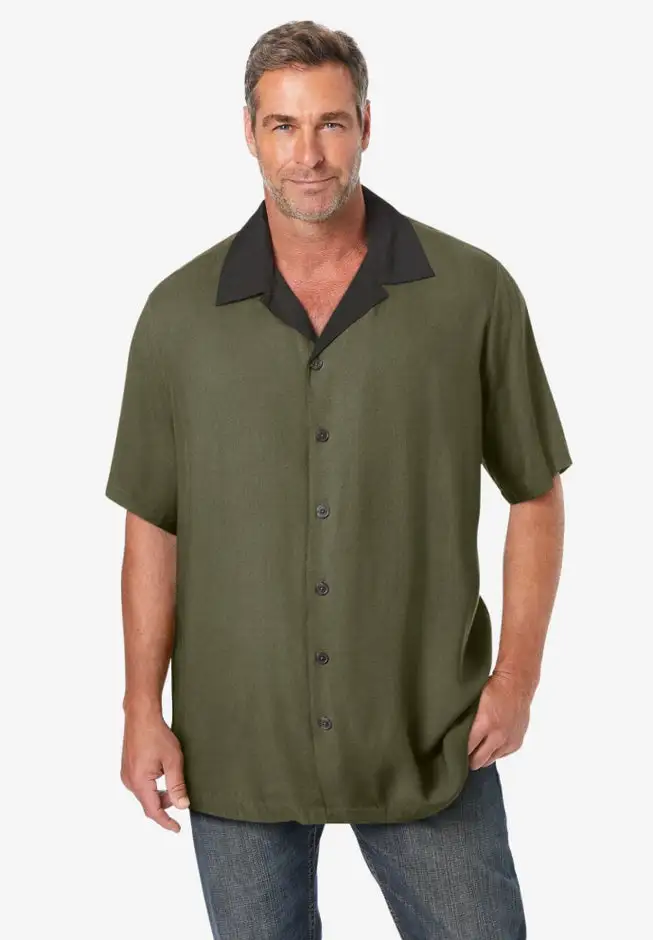 Colorblock Camp Shirt