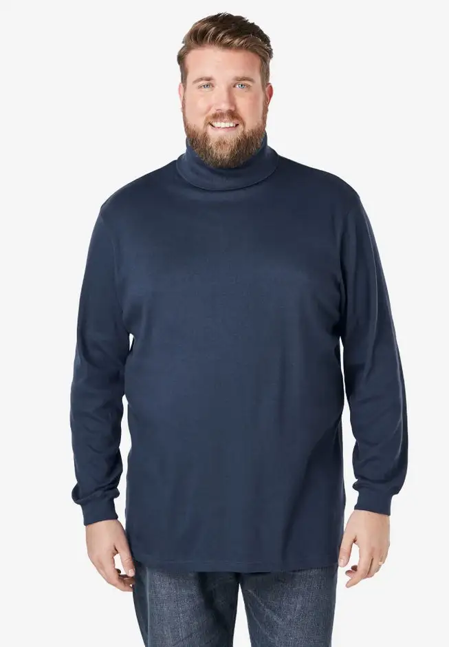 Turtleneck Long-Sleeve Tee
