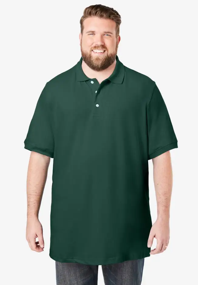 3-Pack Longer-Length Cotton Polos