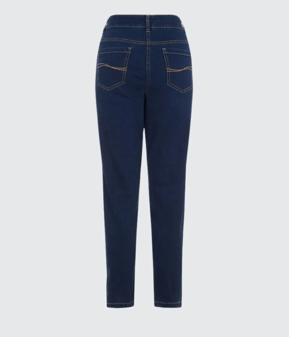 Dark Denim Susie Slim Leg Crop Jean