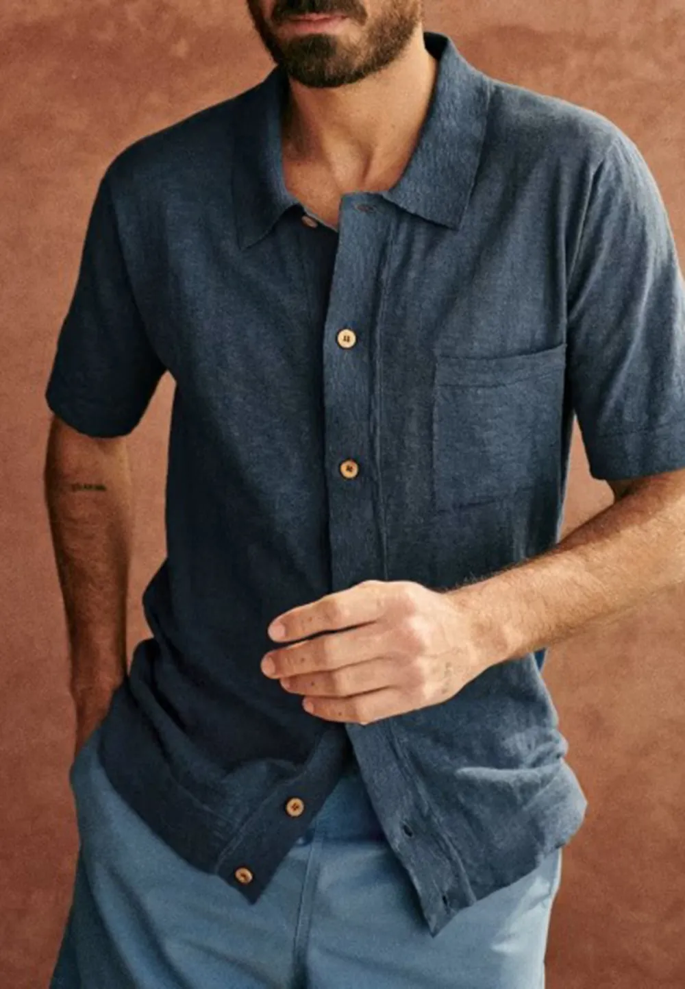 Patch Pocket On Chest Shirt