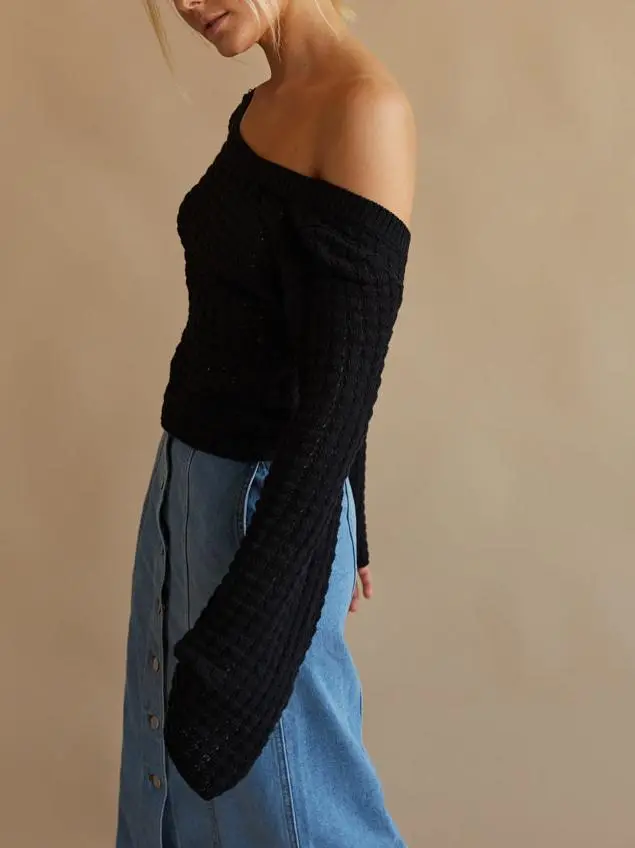 Bell Sleeve Sweater