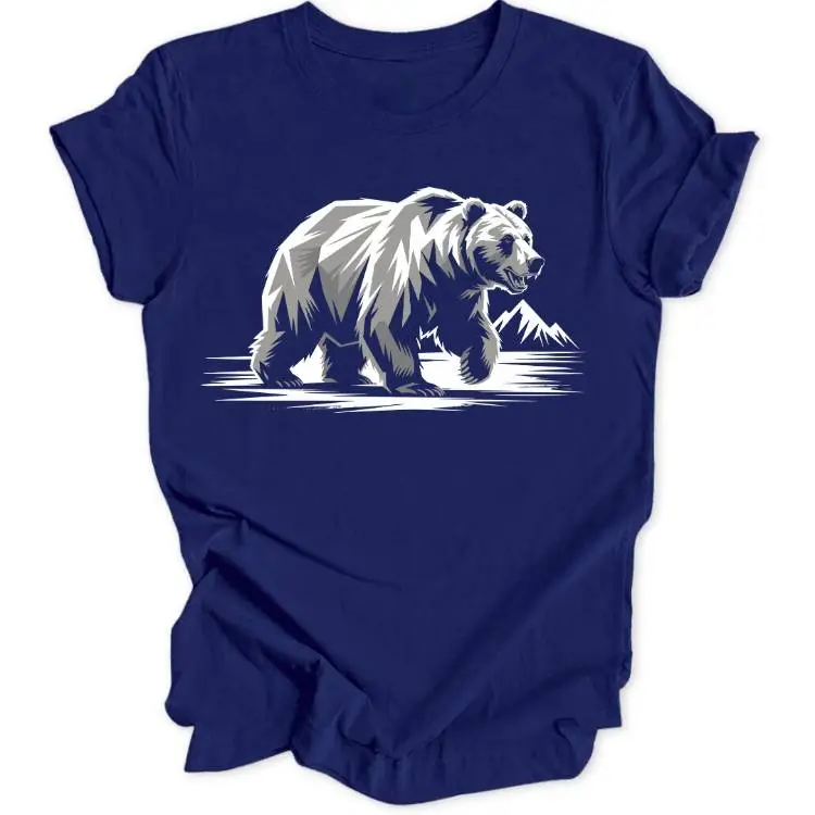 Geometric Bear Unisex T-Shirt