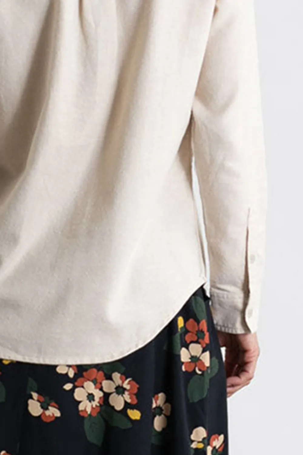 The Lapel Loose Long Sleeve