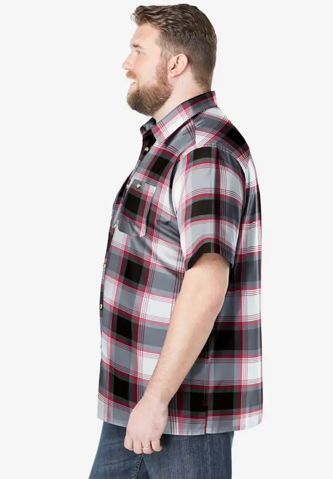 Check Short-Sleeve Sport Shirt