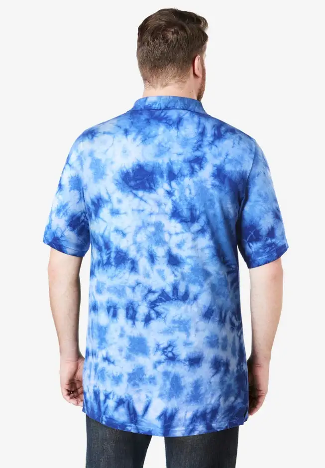 Longer-Length Shrink-Less™ Cotton Polo Shirt