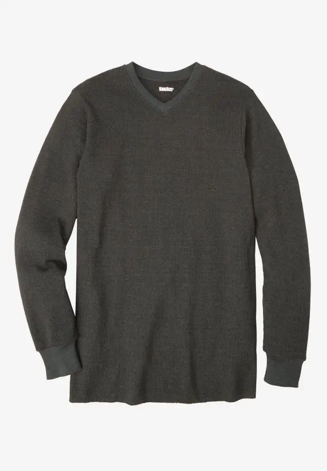 Heavyweight Thermal V-Neck Underwear Shirt