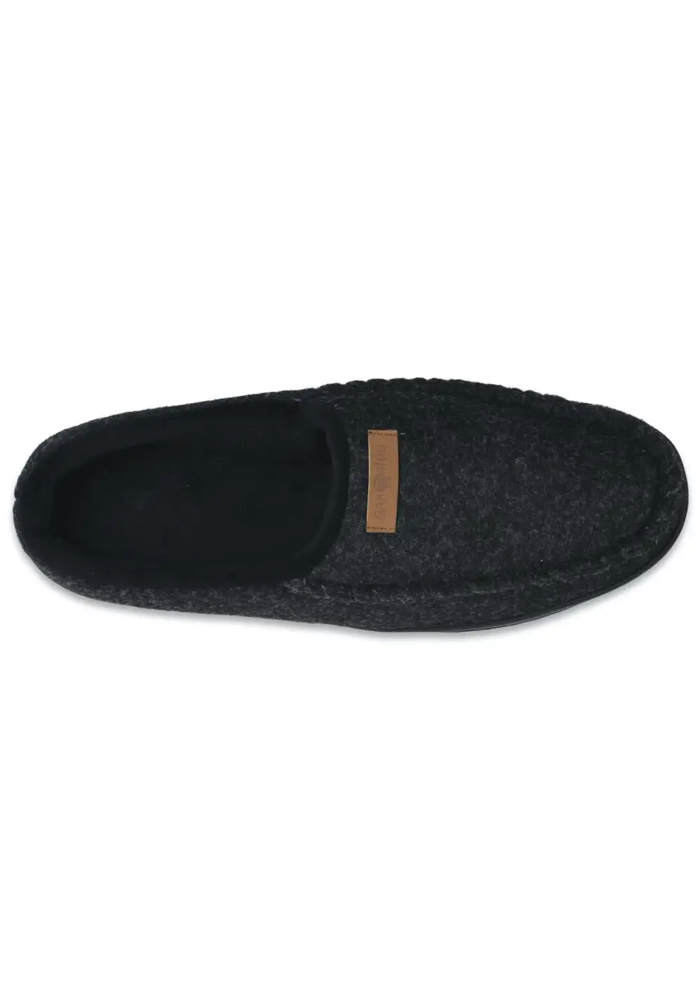 Mens Faux Wool Clog Slipper With Velour Lining Slippers