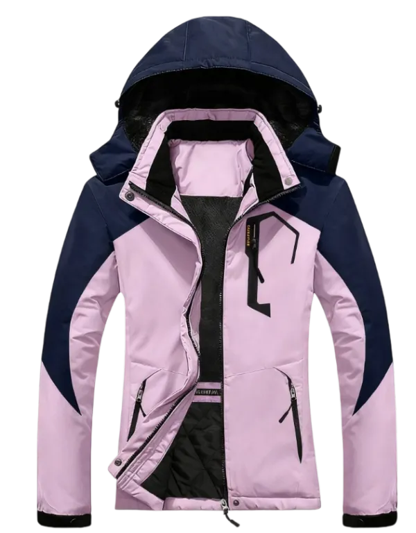Women's Mountain Waterproof Ski Snow Jacket Rain Winter Jacket Coat Hooded Windproof Parka1