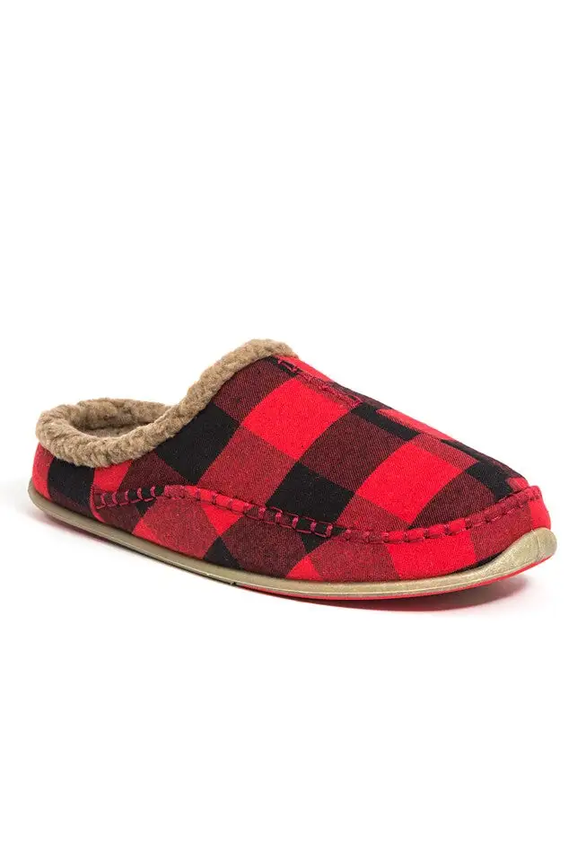 Nordic Plaid Indoor/Outdoor Slippers