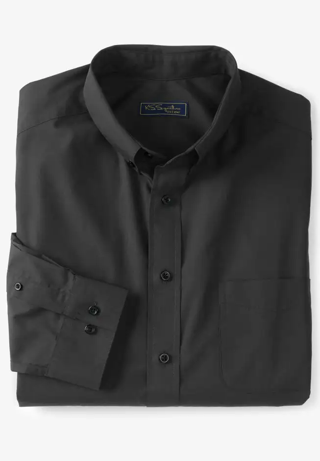 Wrinkle-Free Button-Down Collar Dress Shirt