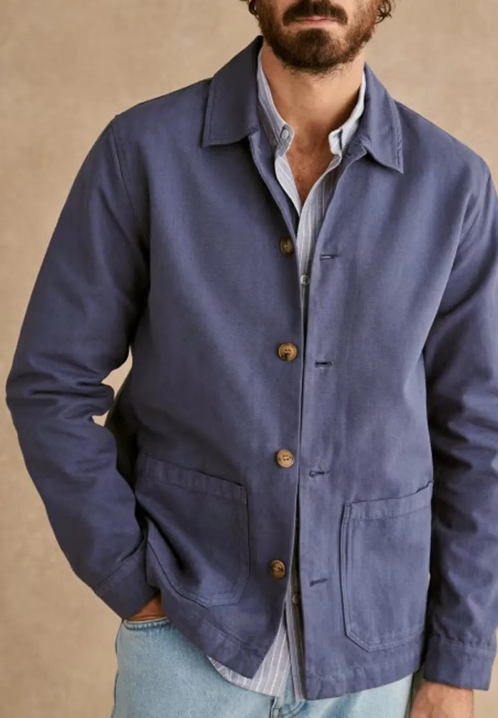 Jacket-Vintage Blue