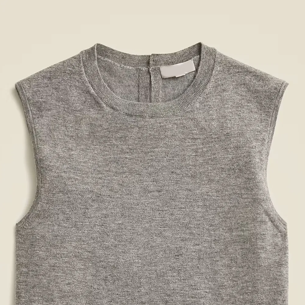Cashmere-Blend Cropped Sweaters