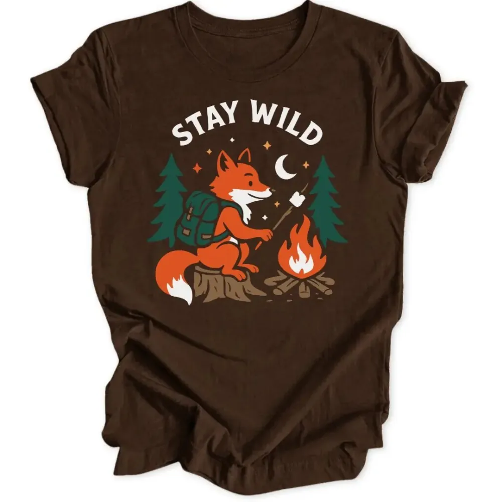 Stay Wild Fox Unisex T-Shirt