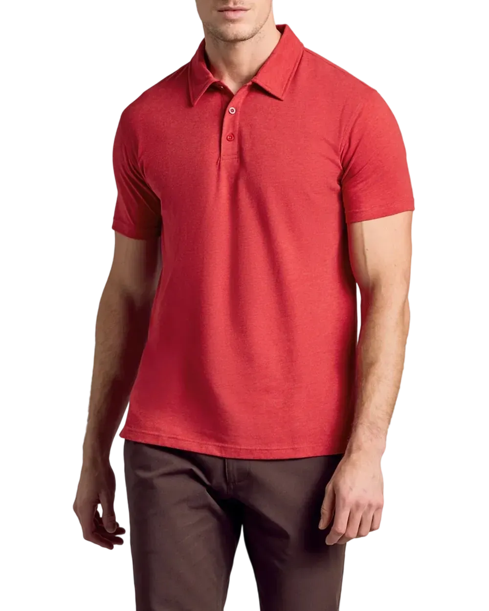 RL Men'S Casual Business POLO Shirt, Breathable Pique Fabric,Classic Polo