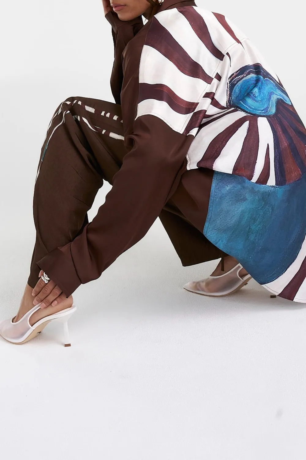 Unique Personality Art Long-Sleeved Shirt