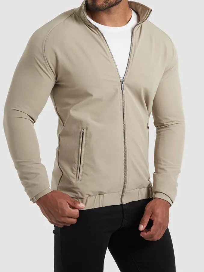 Stone Daily Leisure Soft Bomber Jacket