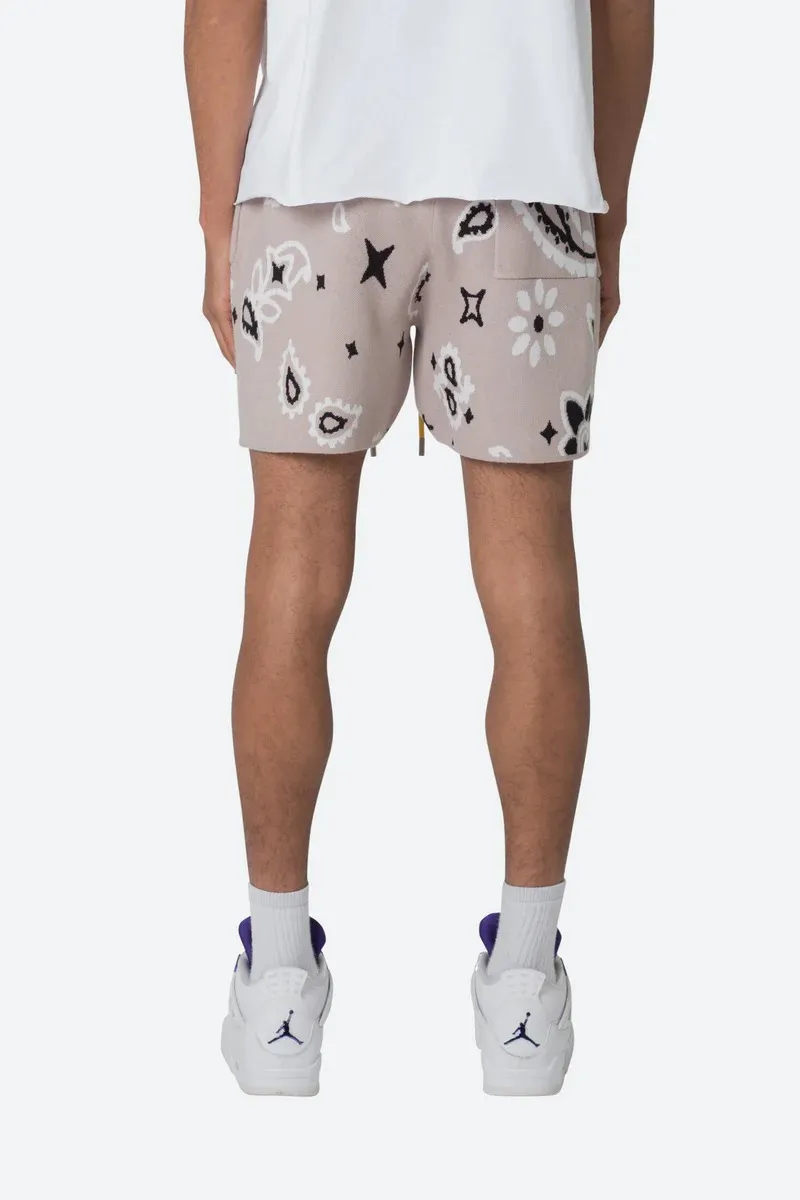 CASUAL STRAIGHT KNIT SHORTS