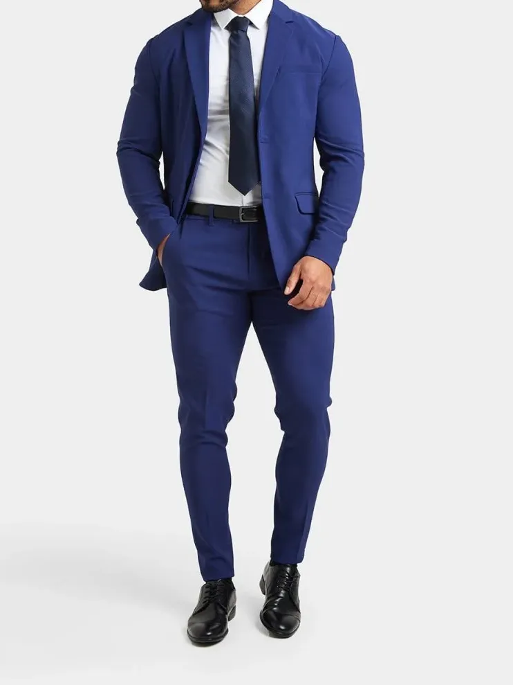 Ink Blue Hight-End Comfortable Suit Jacket