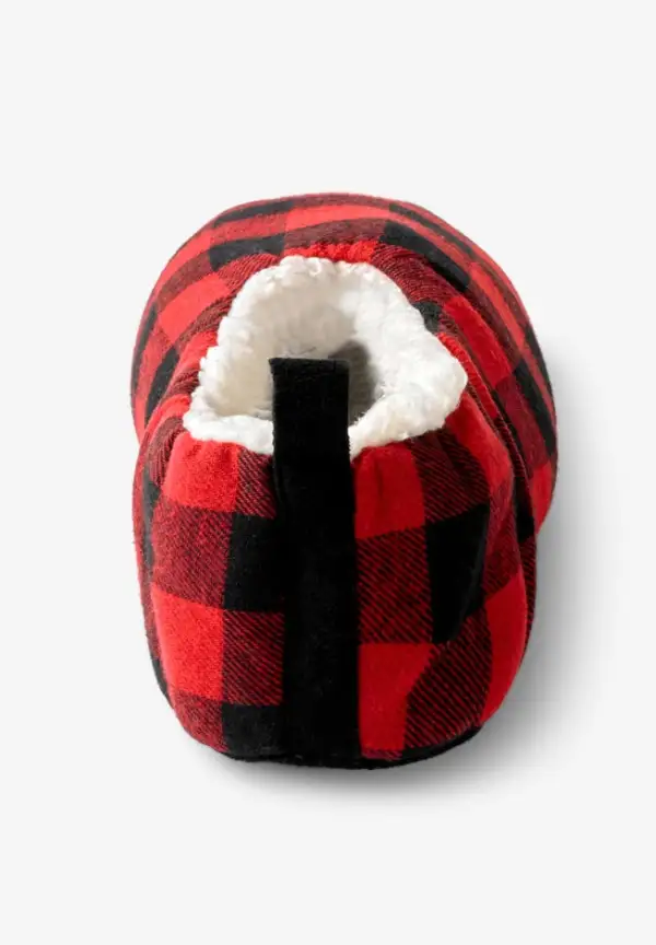 Sherpa lined sock slipper