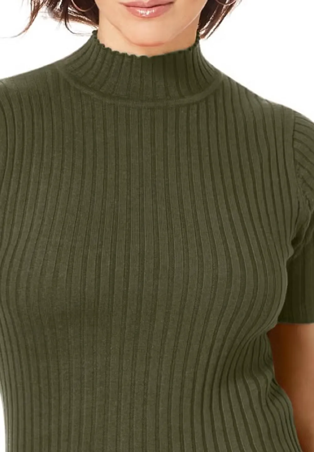 Cotton Short Sleeved Sweater
