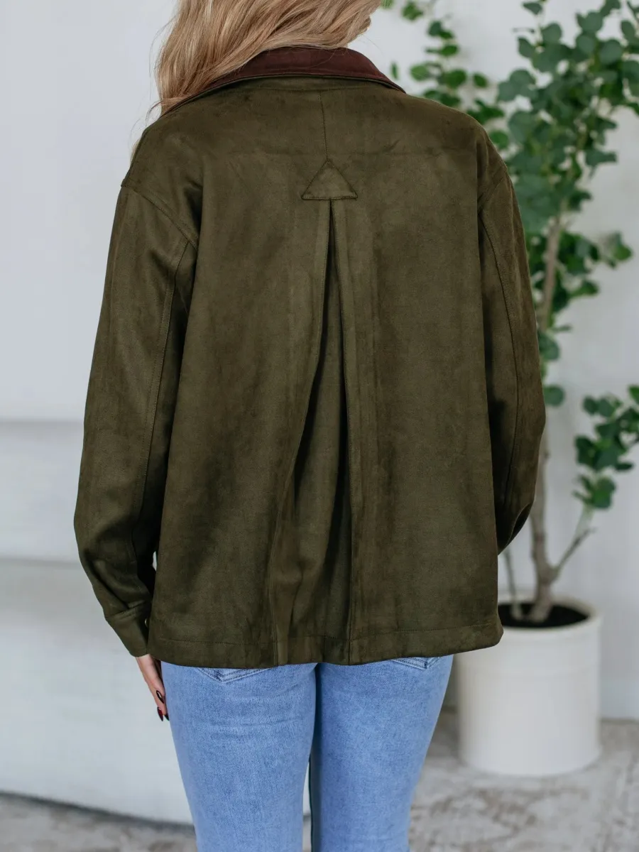 Zip Up Loose Fit Jacket