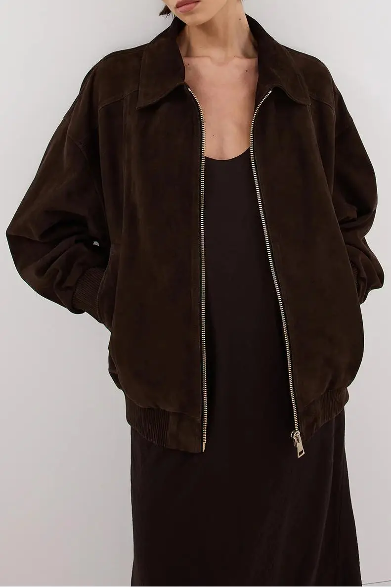 BROWN JACKET