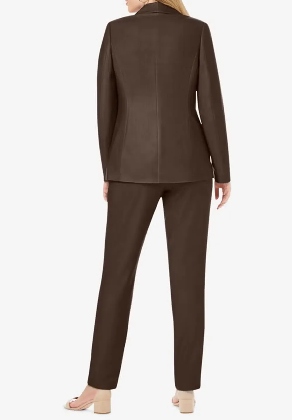 Functional pocket Breasted Pantsuit