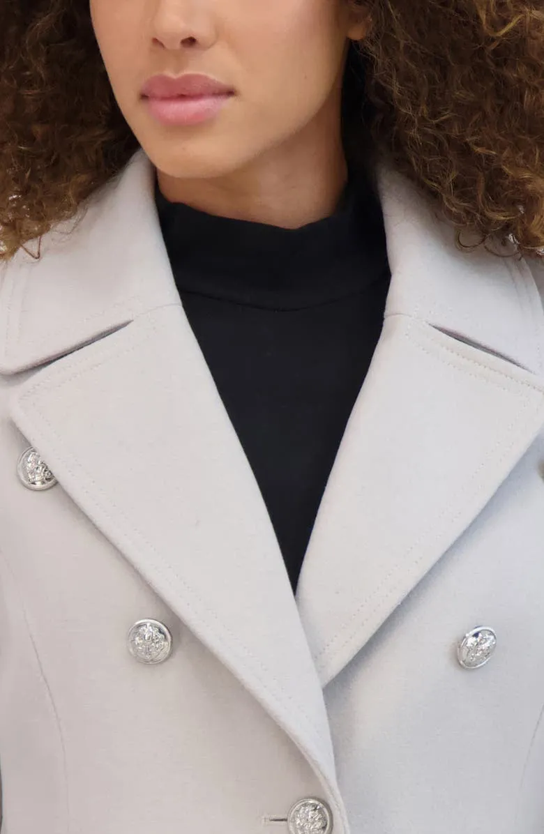 Notch Lapel Military Coat