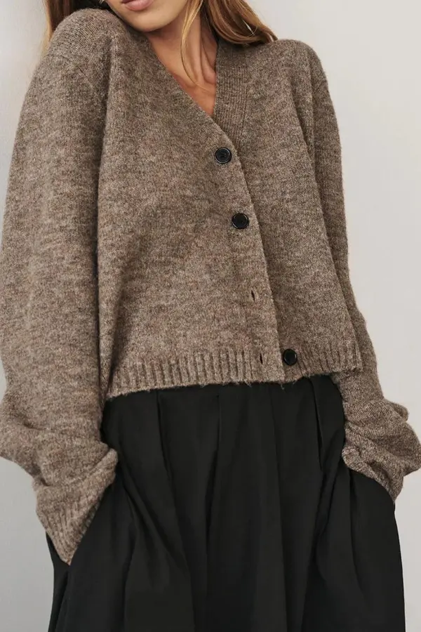 KNIT CARDIGAN