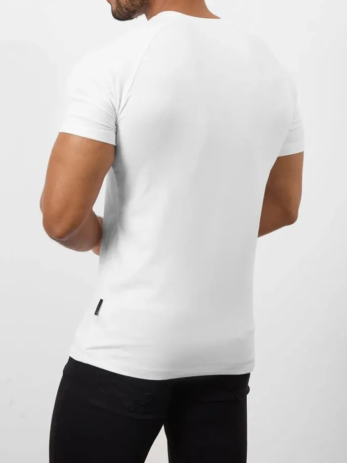 White Soft  Athletic Tees