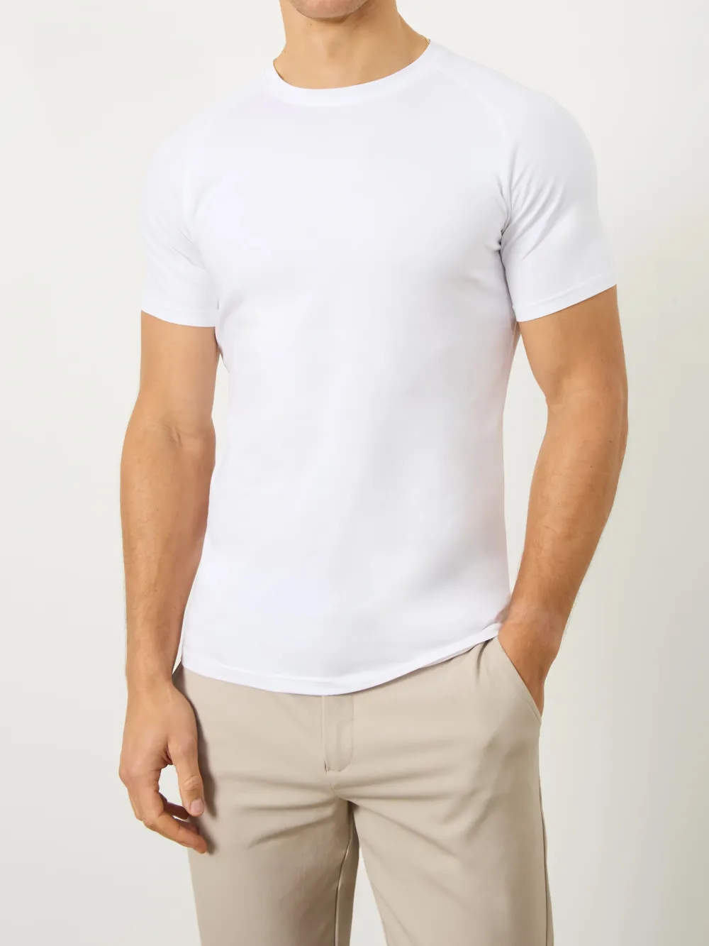 White Soft Premium Athletic Tees