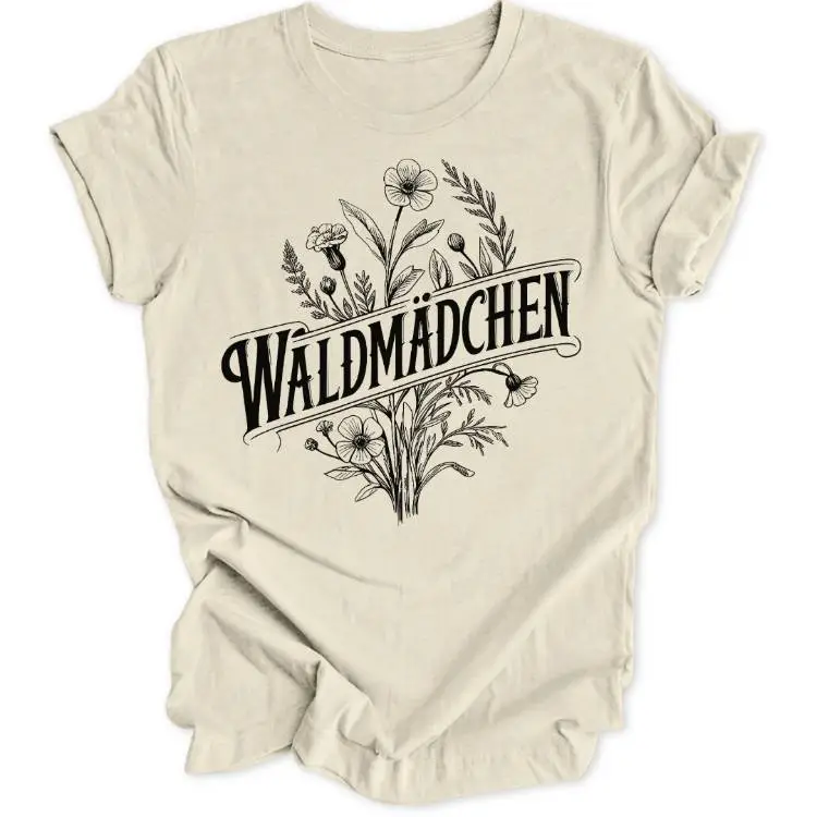Forest Girl Ostrich Unisex T-Shirt