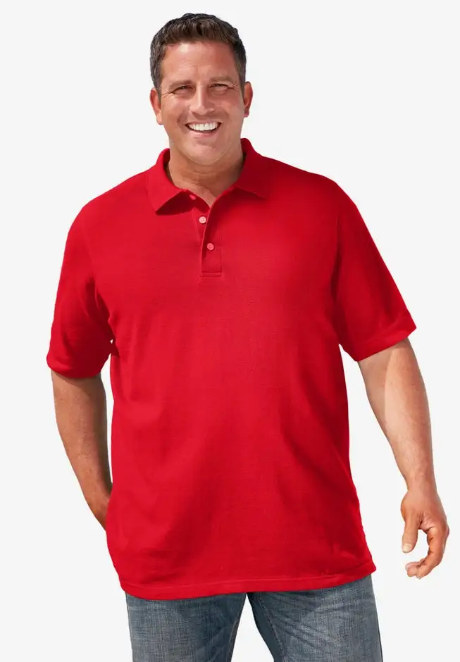 Shrink-Less™ Classic Cotton Polo Shirt