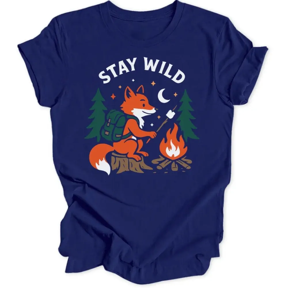 Stay Wild Fox Unisex T-Shirt