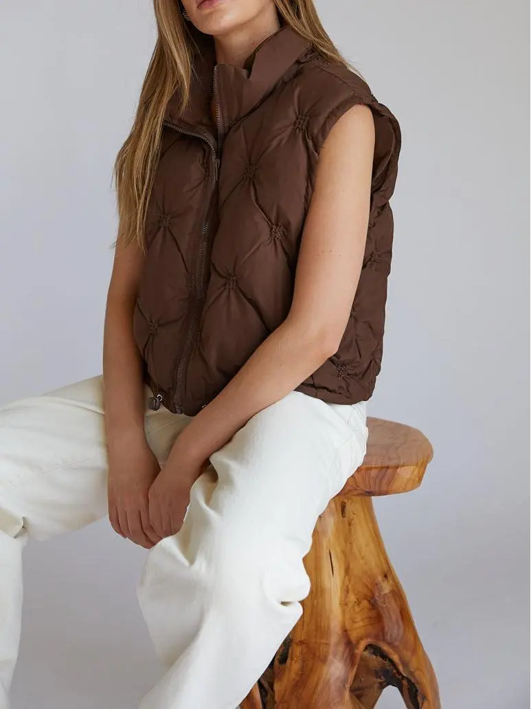 Ryanne Quilted Puffer Vest