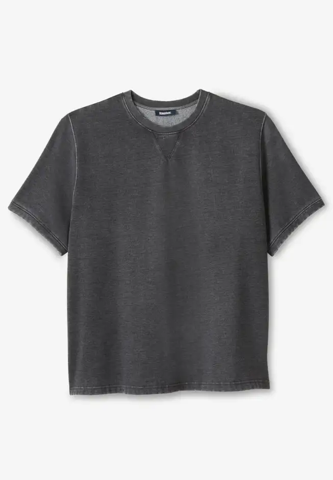 Short-Sleeve Fleece Sweatshirt