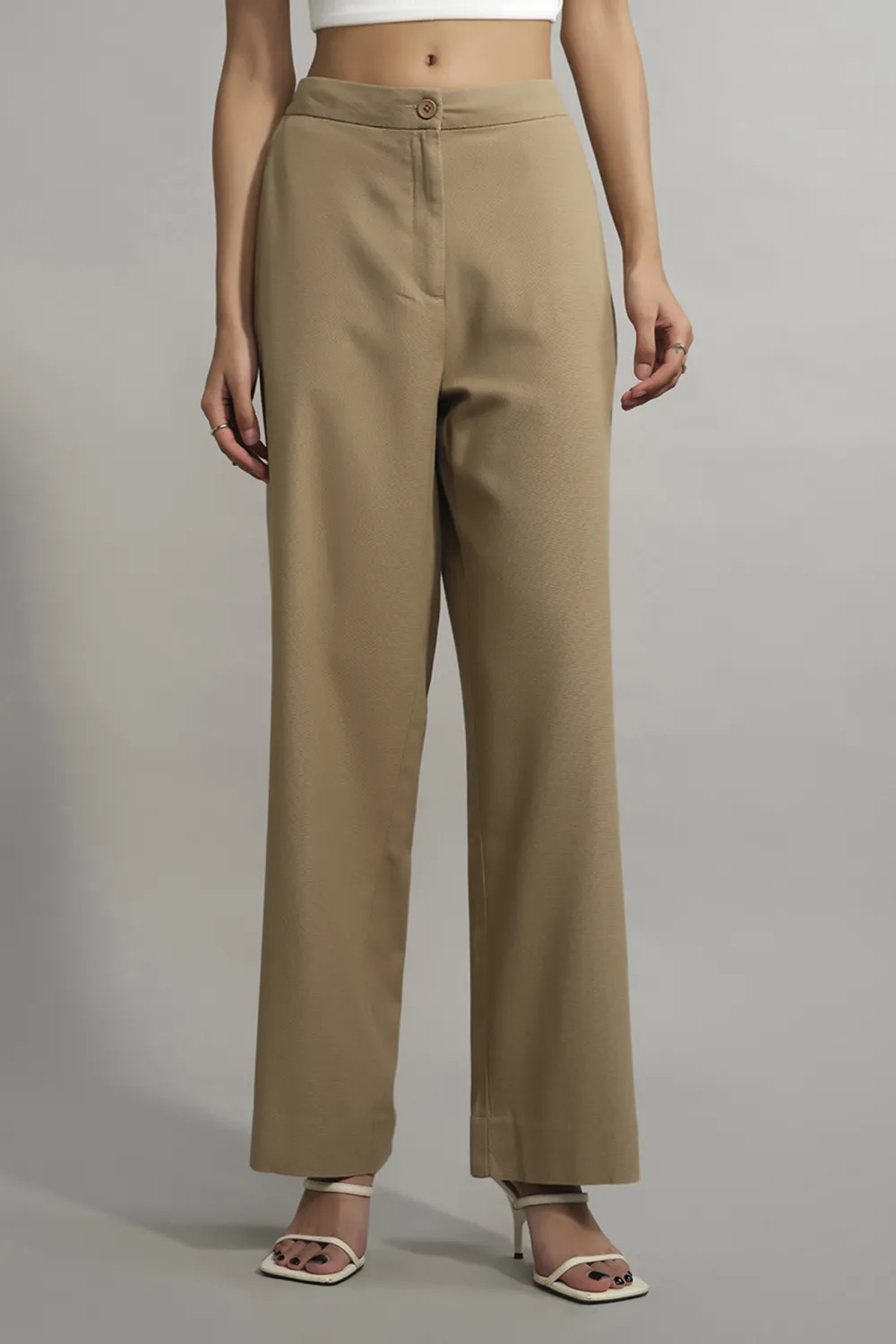 Daily High Waist Flair Pants