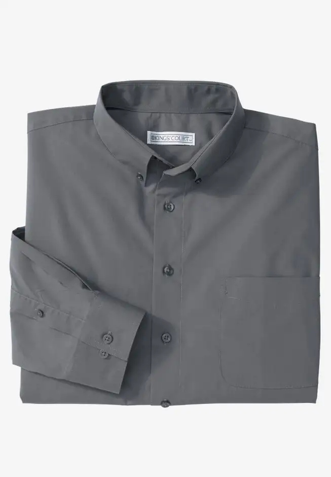 Wrinkle-Free Button-Down Collar Dress Shirt
