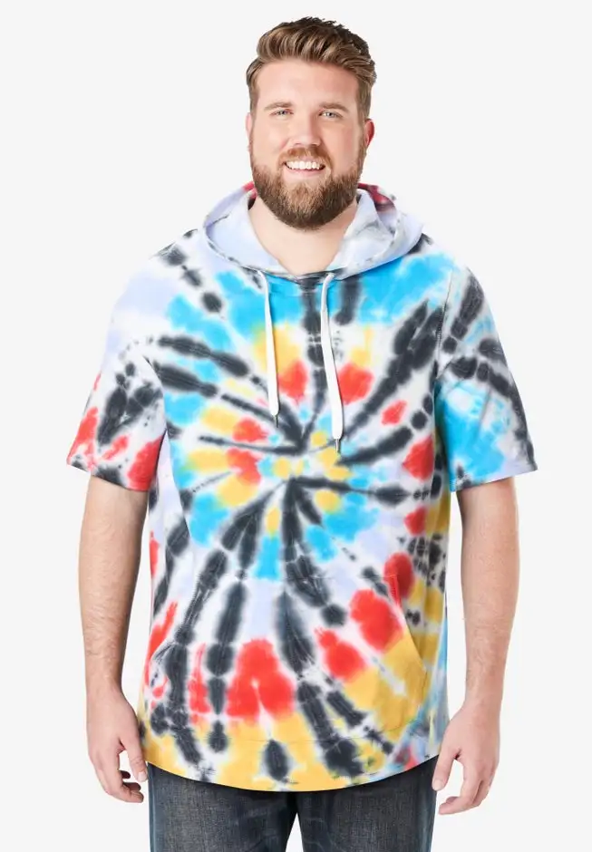 Liberty Blues Short-Sleeve Hoodie
