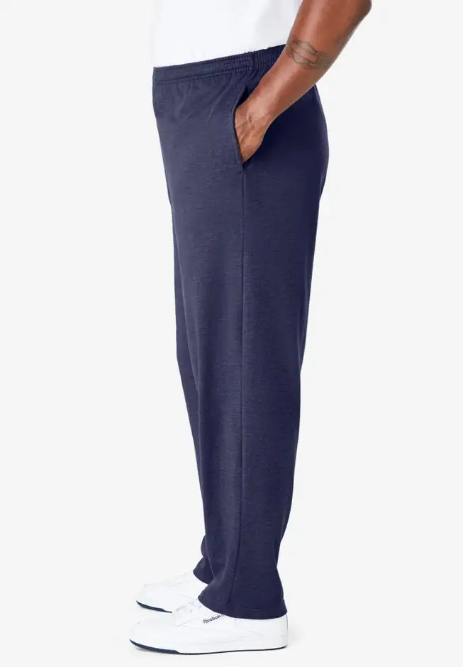 Lightweight Jersey Open Bottom Sweatpants