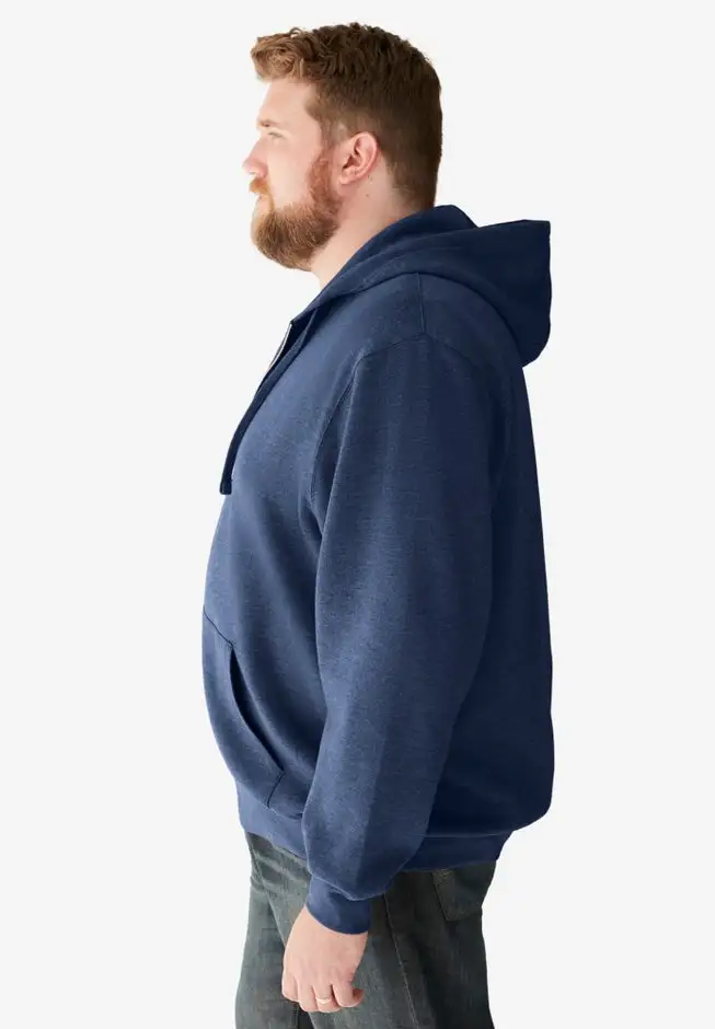 Fleece Zip-Front Hoodie