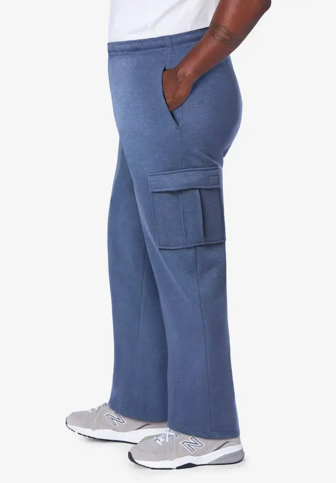 Fleece Cargo Sweatpants