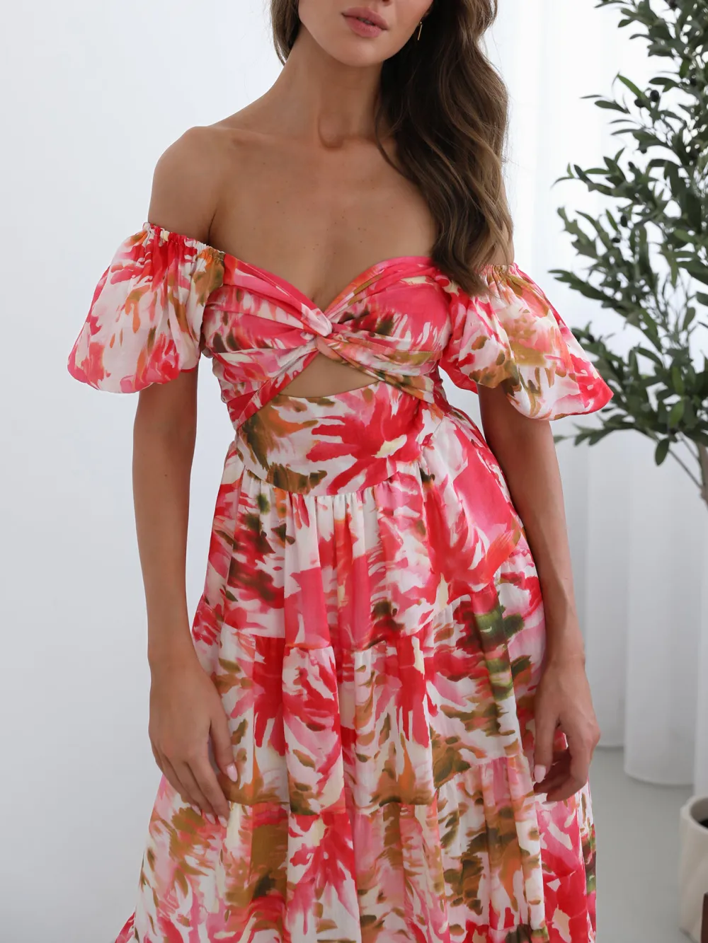 Floral Casual Style Dress